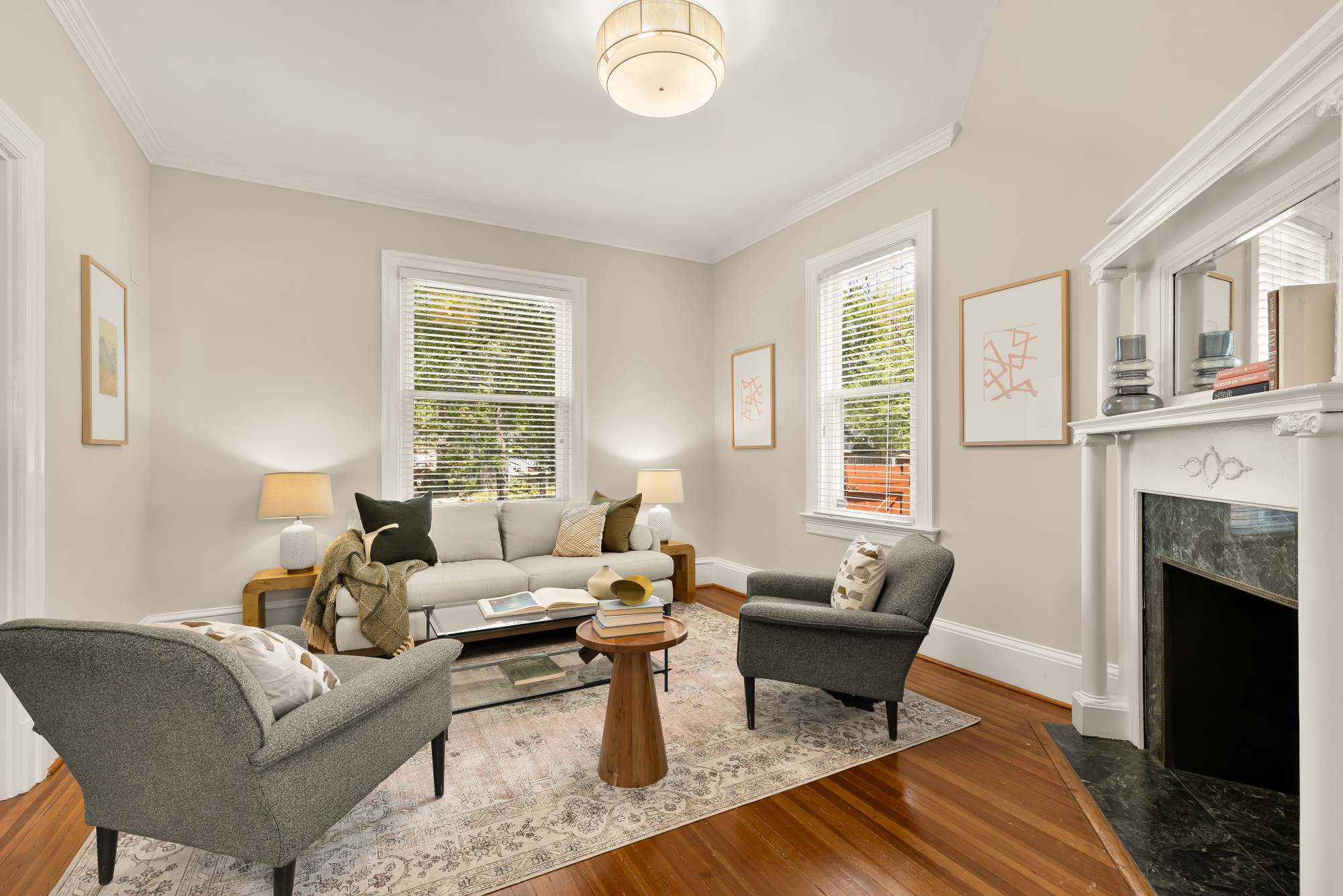 1231 Franklin St NE DC Living room